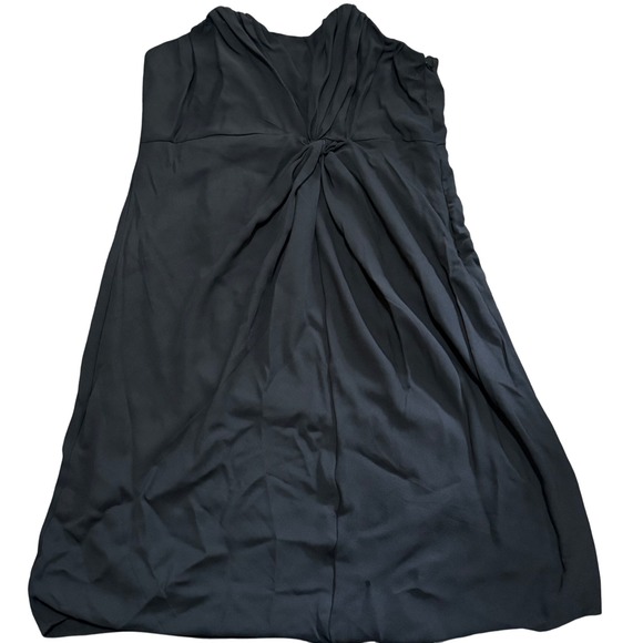 New Jonathan Martin women's Black Dress 16 Twist Front Sleeveless Casual Party - Picture 1 of 6